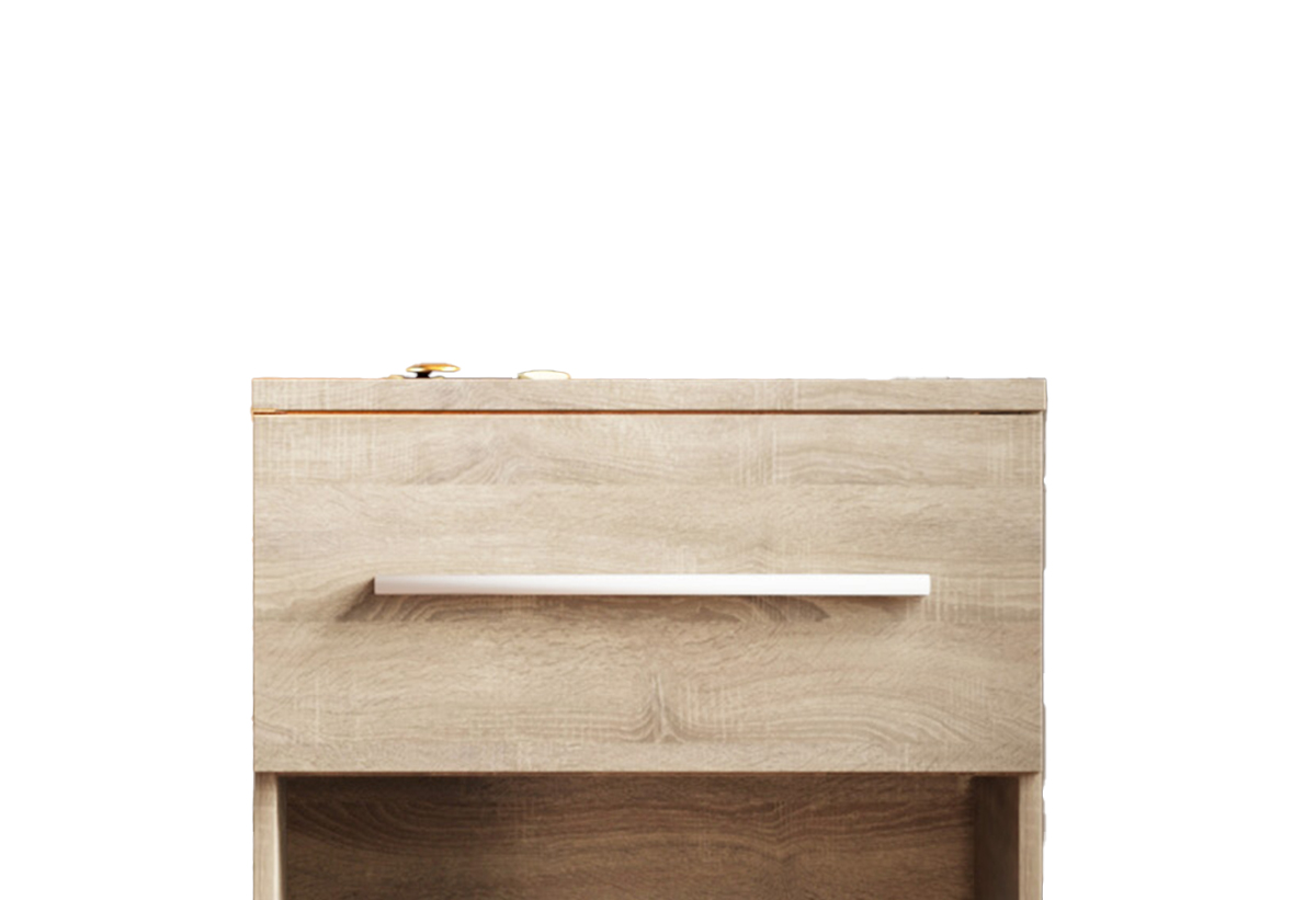 Το κομοδίνο Diego από διαφορετική οπτική γωνία.